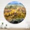 Designart - Gettysburg National Military Park - Vintage Metal Circle Wall Art
